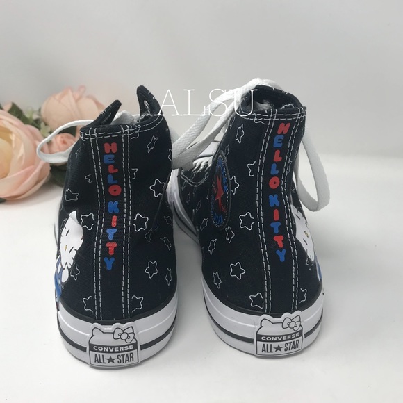Converse &Hello Kitty Ctas HI 19F Black Director W - Picture 5 of 7